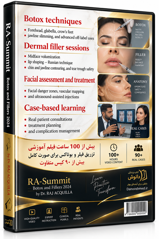 فول فیس تزریق فیلر و بوتاکس از دکتر راج آکوئلا