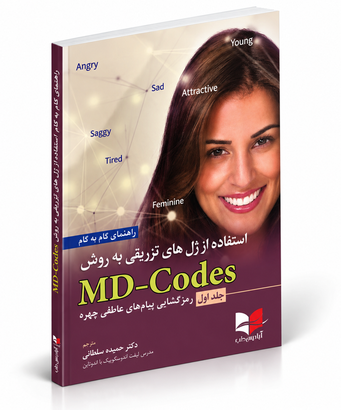 راهنمای گامبهگام استفاده از ژلهای تزریقی به روش MD-Codes – جلد اول (رمزگشایی پیامهای عاطفی چهره)